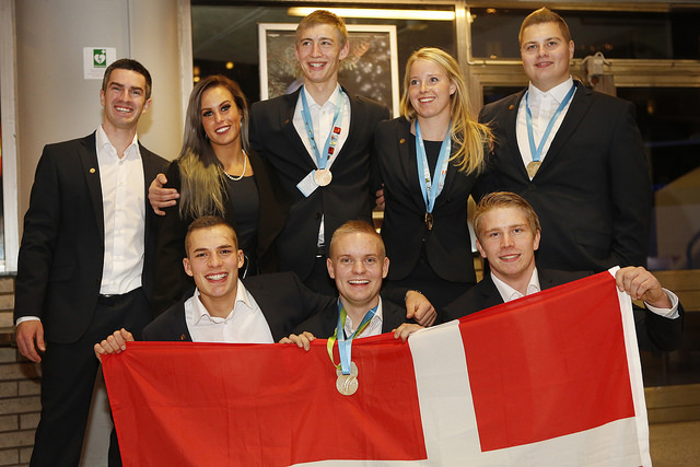 Guld til Danmark ved EM i Skills