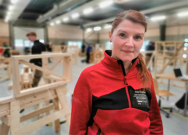 Anja Lundstrøm Grønhøj bygger bro mellem tømrerlærlinge og lærepladser